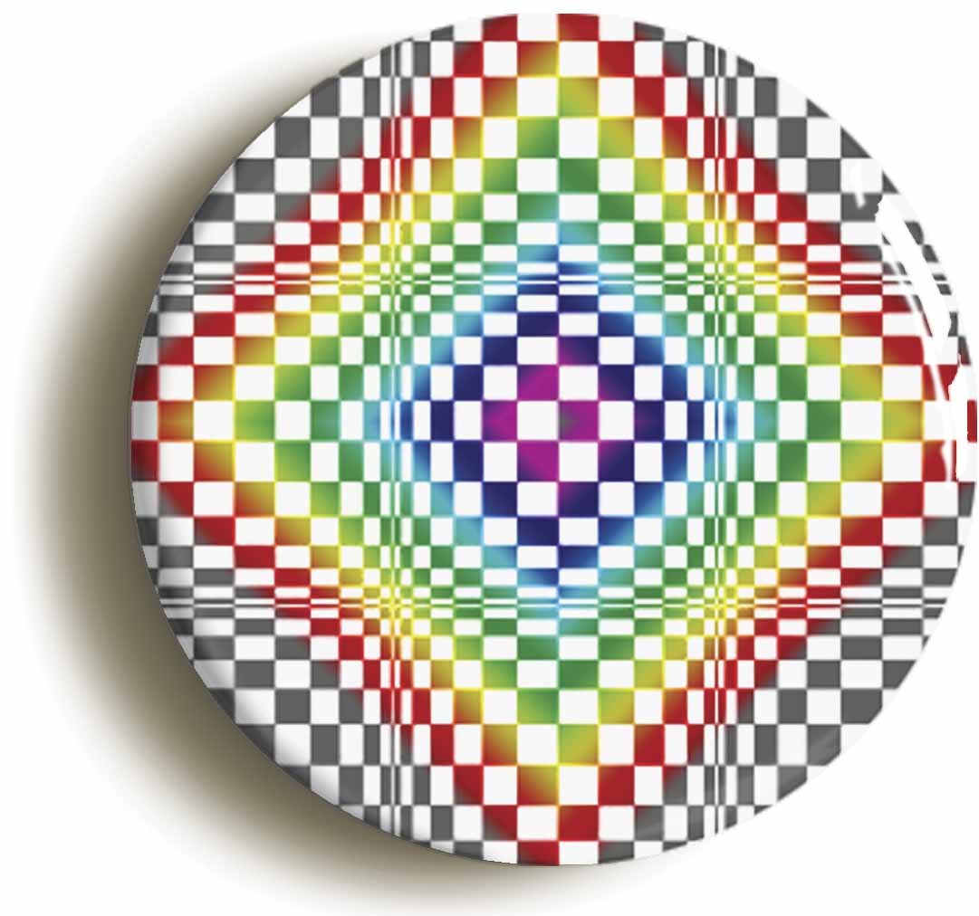 A picture of a button badge