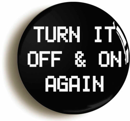 A picture of a button badge