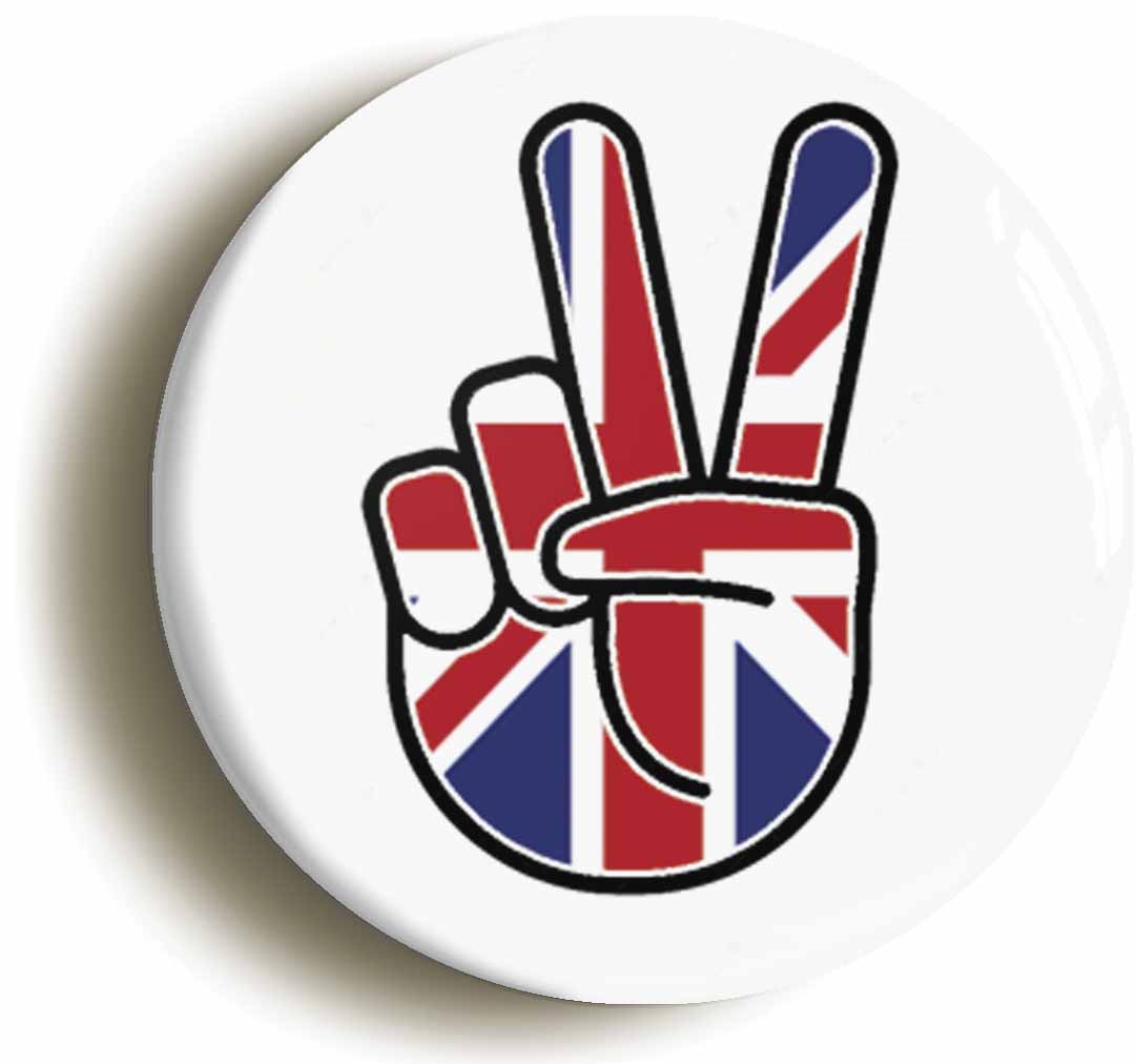A picture of a button badge