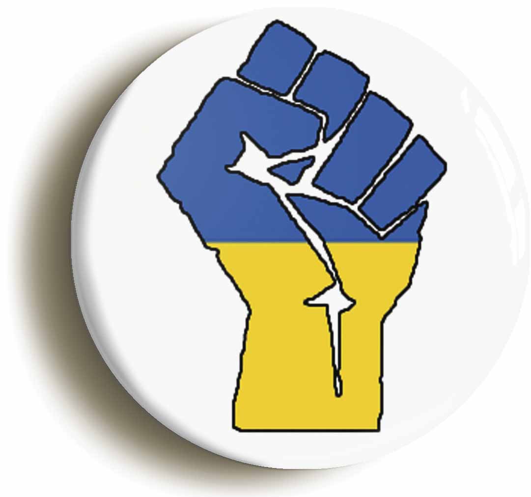 A picture of a button badge