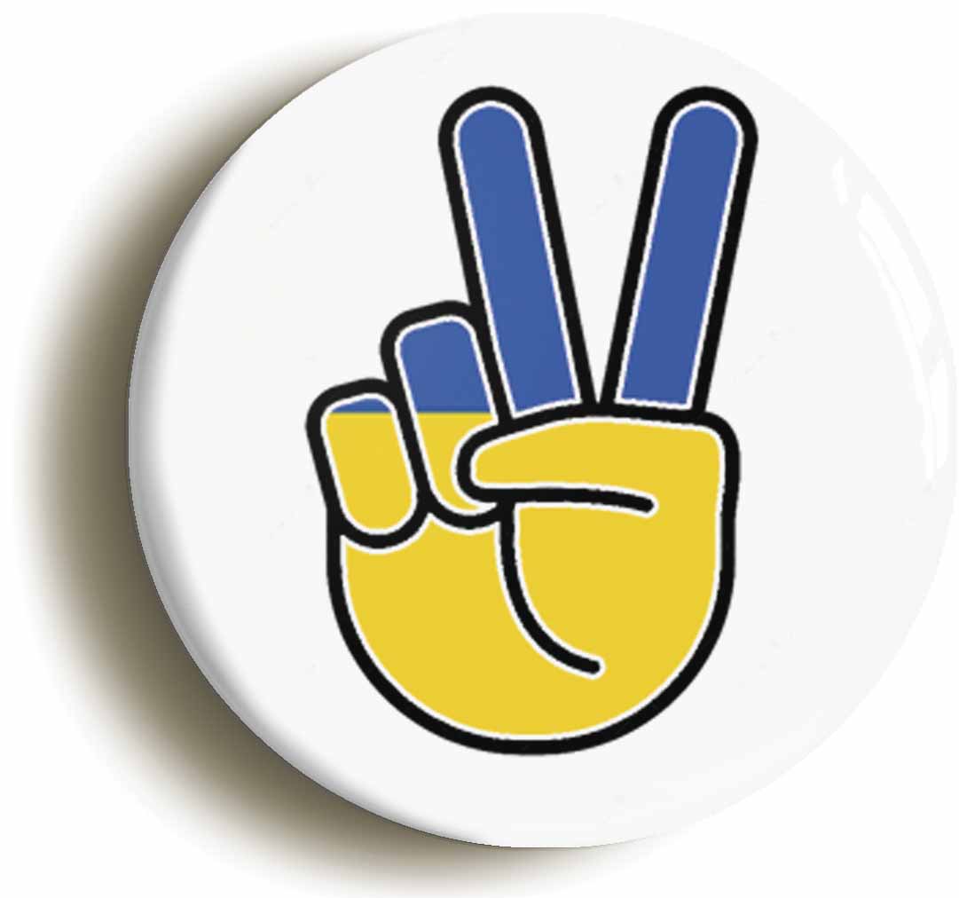 A picture of a button badge