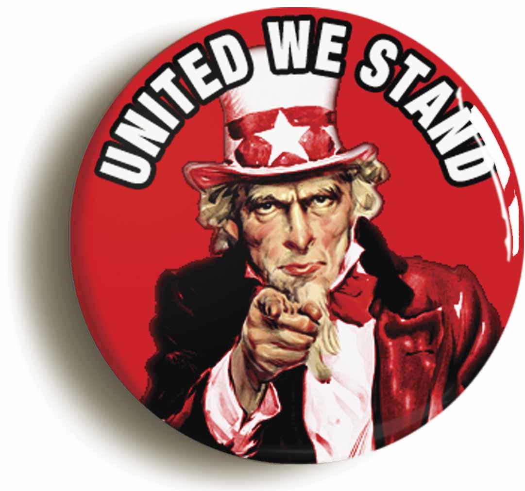 A picture of a button badge