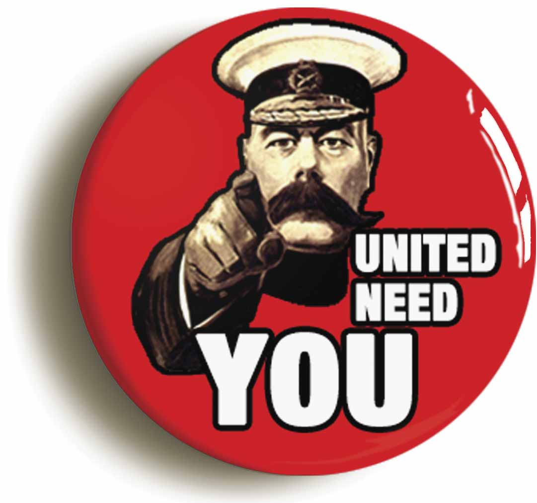 A picture of a button badge