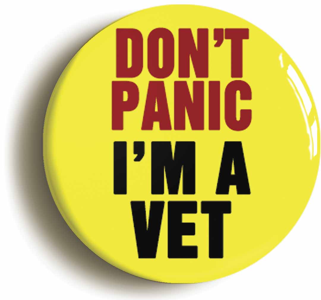 A picture of a button badge