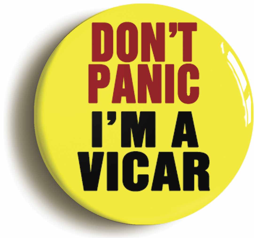 A picture of a button badge