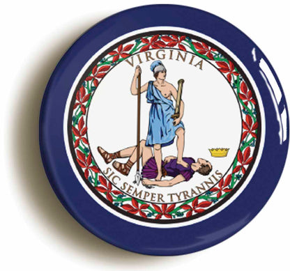 A picture of a button badge