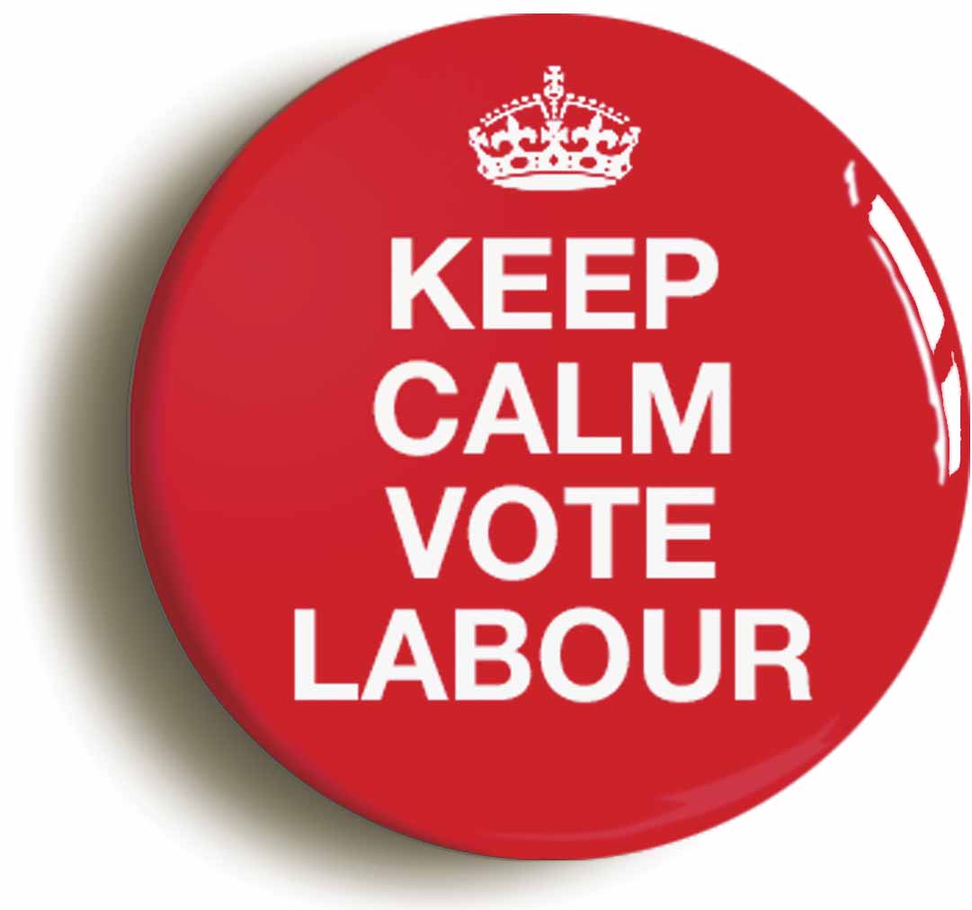 A picture of a button badge