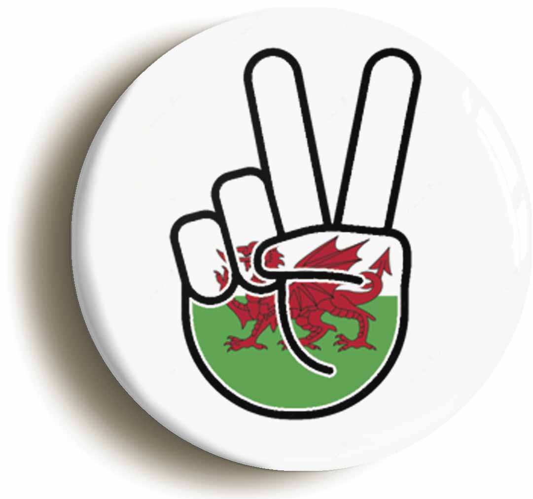 A picture of a button badge