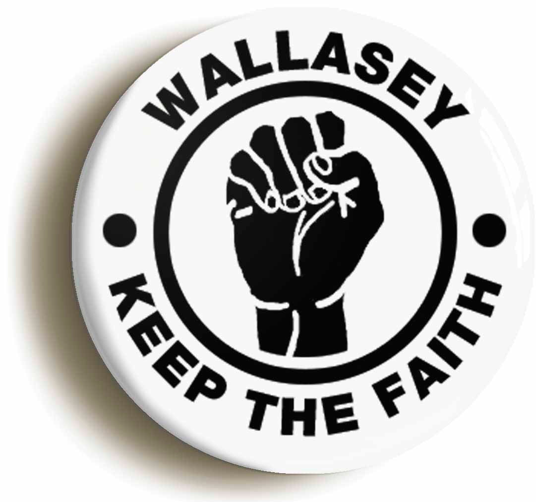 A picture of a button badge