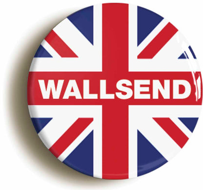 A picture of a button badge