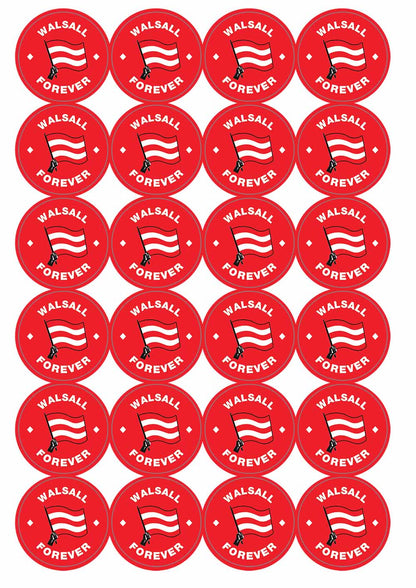 A picture of an A4 sheet of matte paper stickers