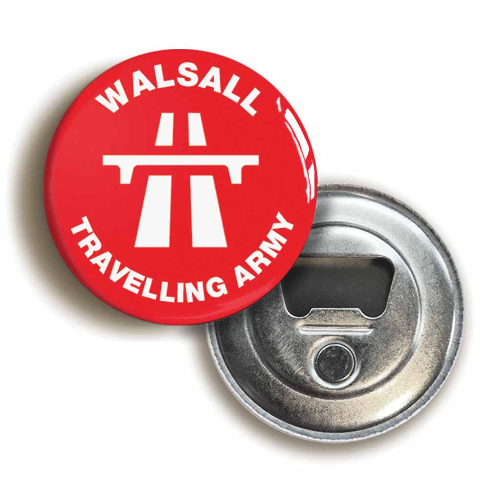 A picture of a bottle opener fridge magnet