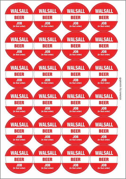 A picture of an A4 sheet of matte paper stickers