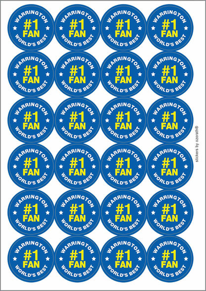 A picture of an A4 sheet of matte paper stickers