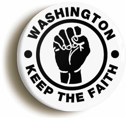 A picture of a button badge