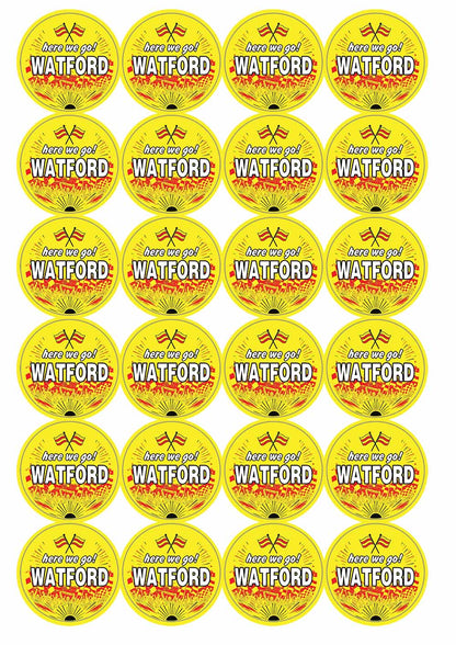 A picture of an A4 sheet of matte paper stickers