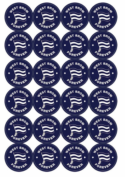 A picture of an A4 sheet of matte paper stickers