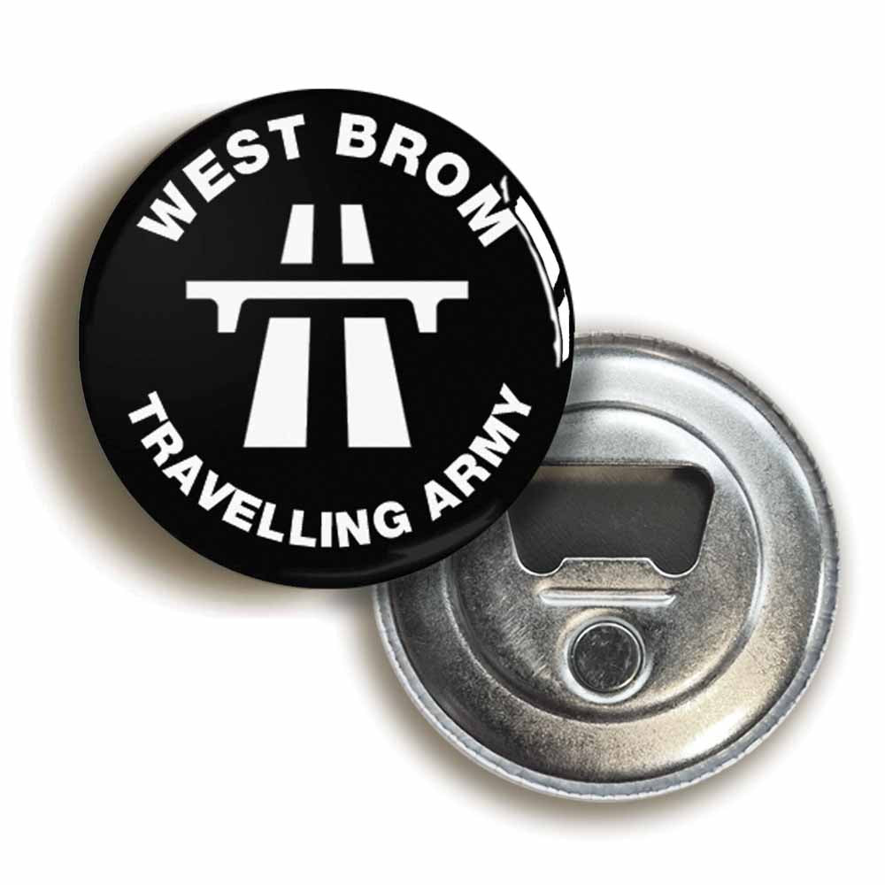 A picture of a bottle opener fridge magnet