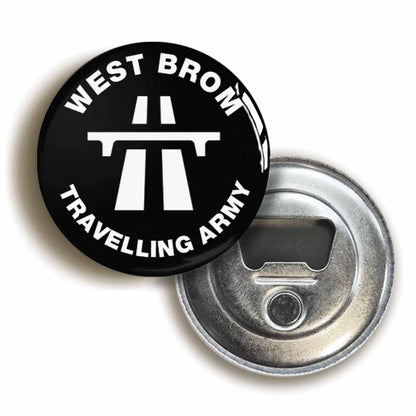 A picture of a bottle opener fridge magnet
