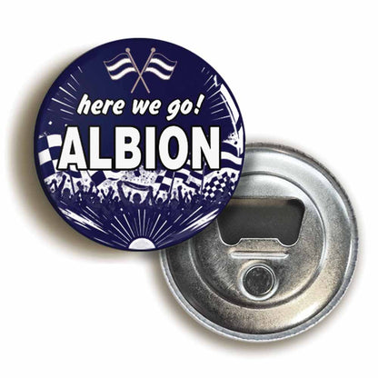 A picture of a bottle opener fridge magnet