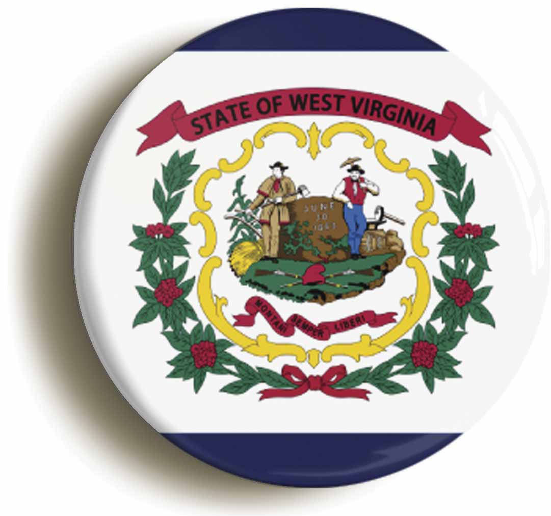 A picture of a button badge