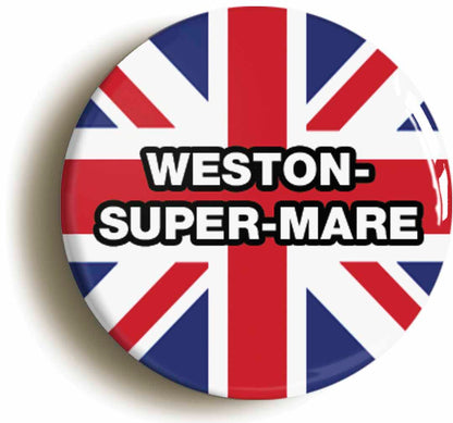 A picture of a button badge