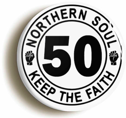 A picture of a button badge