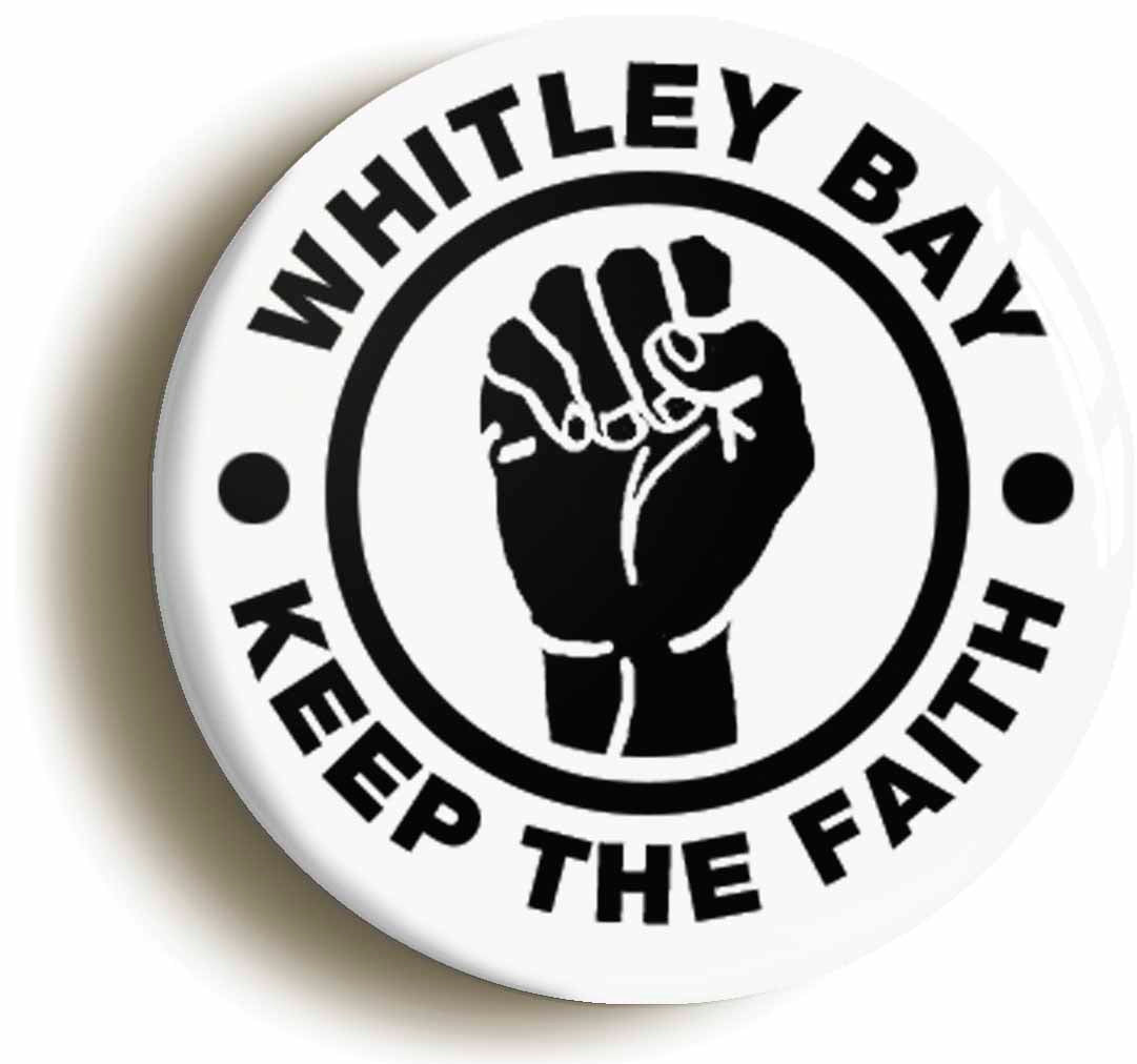 A picture of a button badge