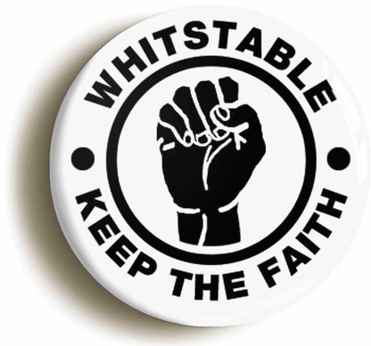 A picture of a button badge