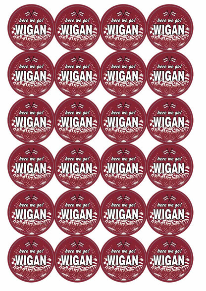 A picture of an A4 sheet of matte paper stickers