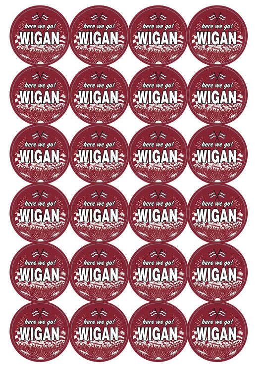 A picture of an A4 sheet of matte paper stickers