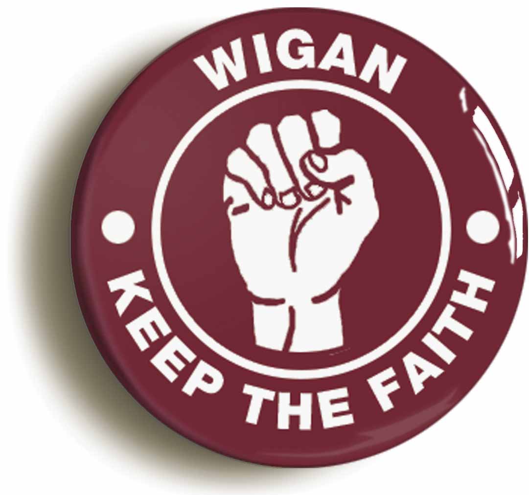 A picture of a button badge