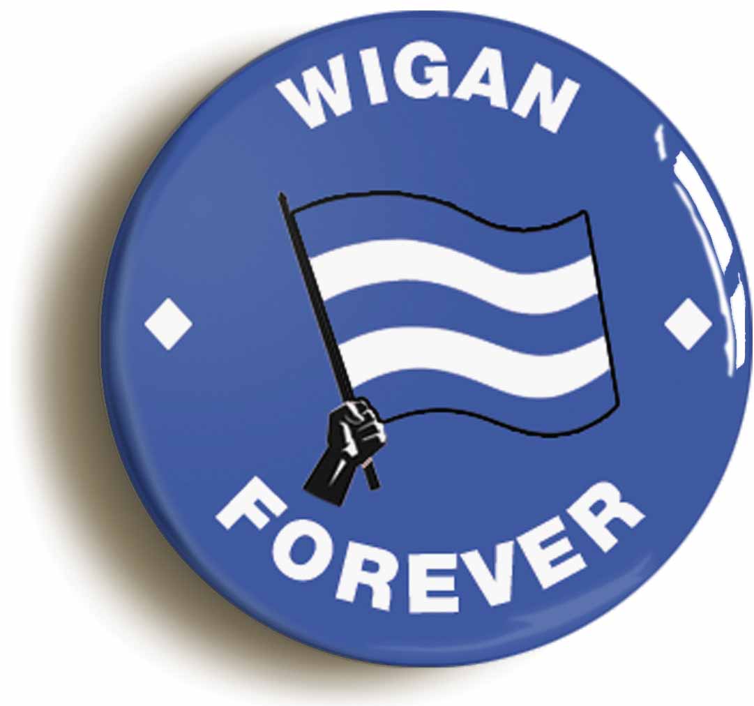 A picture of a button badge