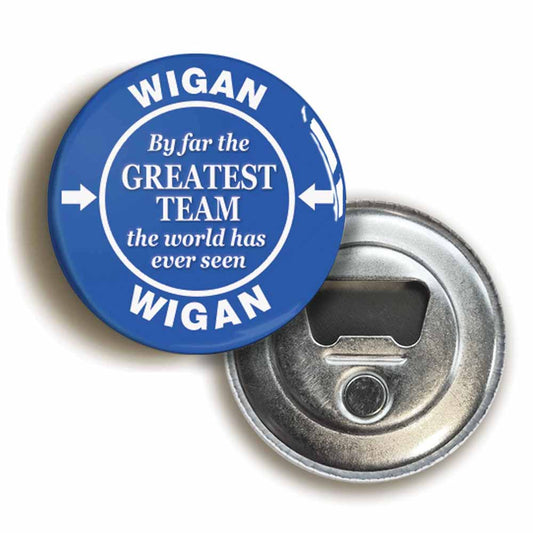 A picture of a bottle opener fridge magnet