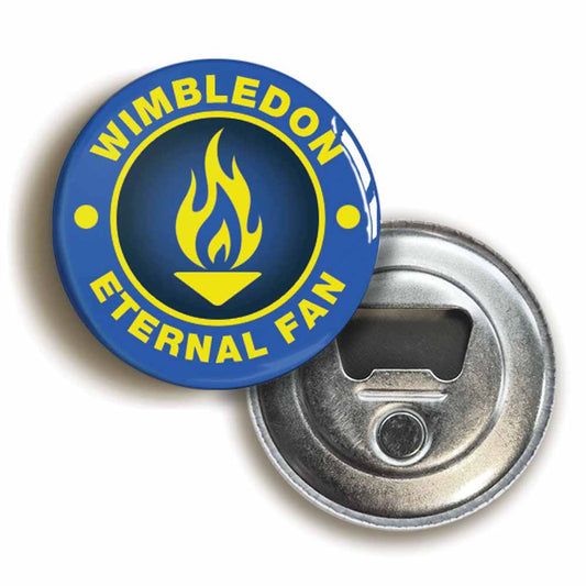 A picture of a bottle opener fridge magnet