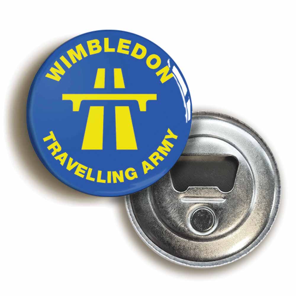 A picture of a bottle opener fridge magnet