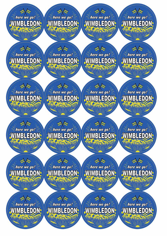 A picture of an A4 sheet of matte paper stickers
