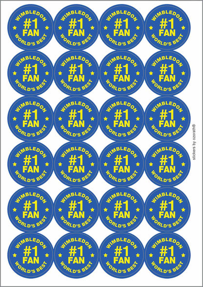 A picture of an A4 sheet of matte paper stickers