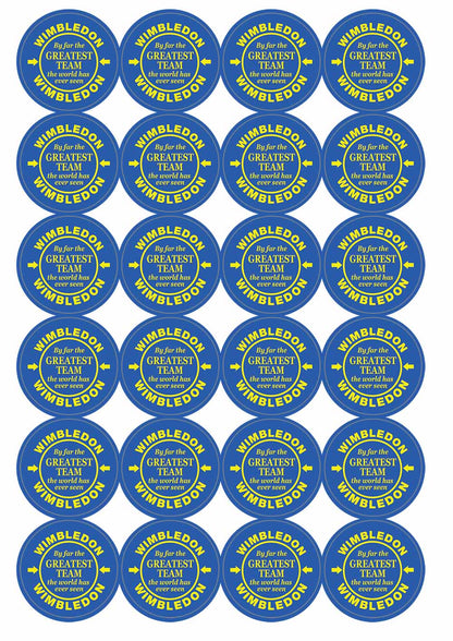 A picture of an A4 sheet of matte paper stickers