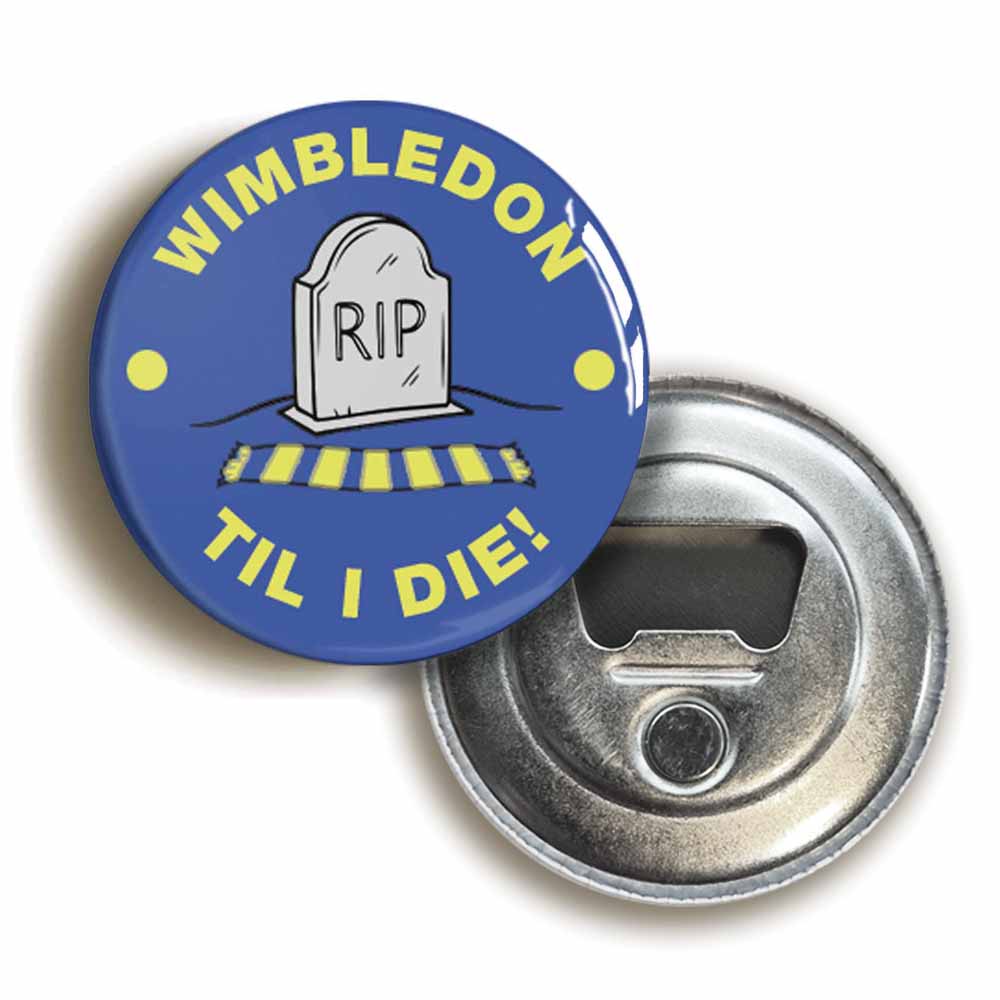 A picture of a bottle opener fridge magnet