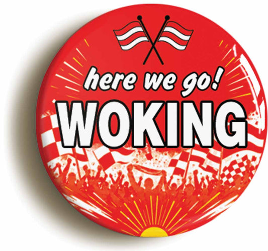 A picture of a button badge