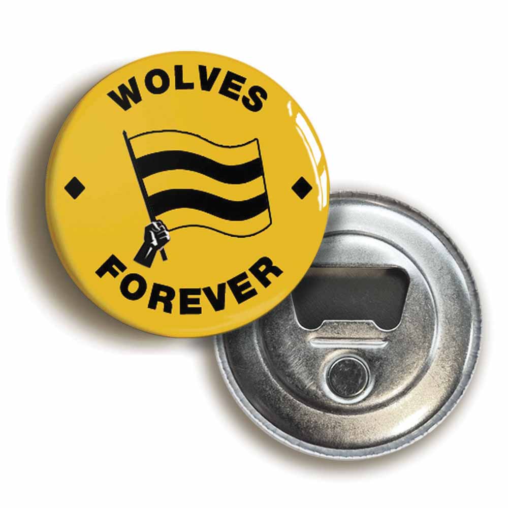 A picture of a bottle opener fridge magnet