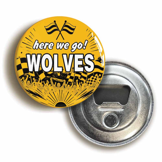 A picture of a bottle opener fridge magnet