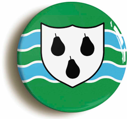 A picture of a button badge