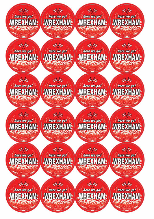 A picture of an A4 sheet of matte paper stickers