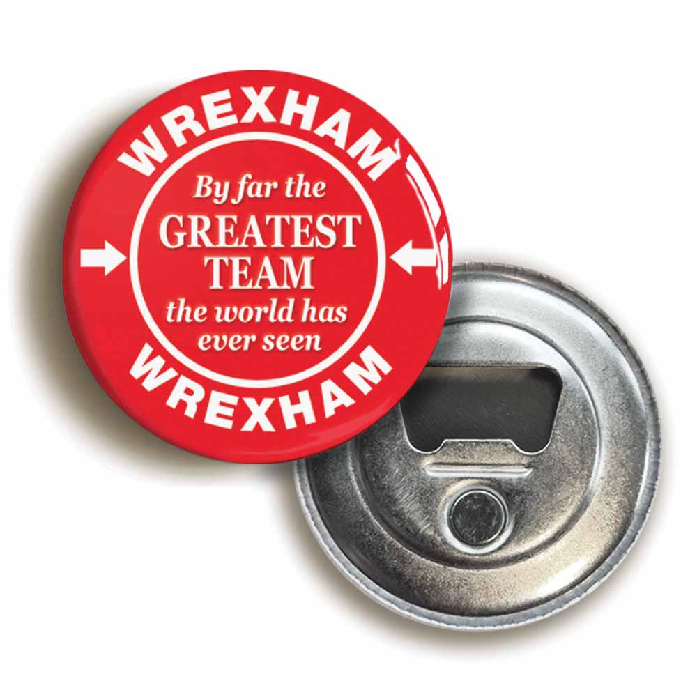 A picture of a bottle opener fridge magnet