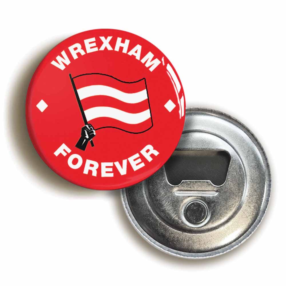 A picture of a bottle opener fridge magnet