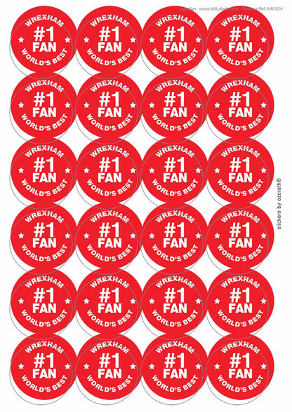 A picture of an A4 sheet of matte paper stickers