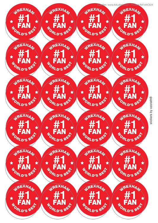 A picture of an A4 sheet of matte paper stickers