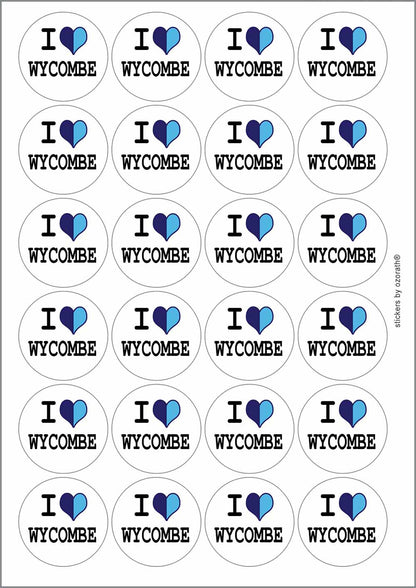 A picture of an A4 sheet of matte paper stickers